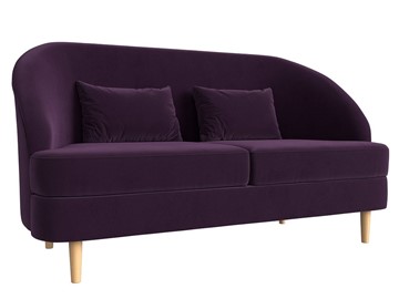 Прямой диван Атико, Фиолетовый (Велюр) в Заводоуковске - предосмотр