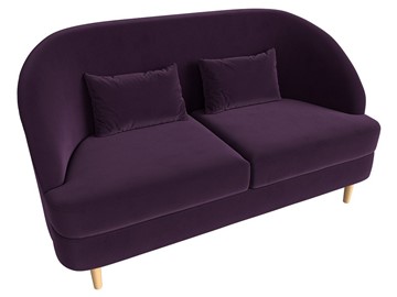 Прямой диван Атико, Фиолетовый (Велюр) в Заводоуковске - предосмотр 4