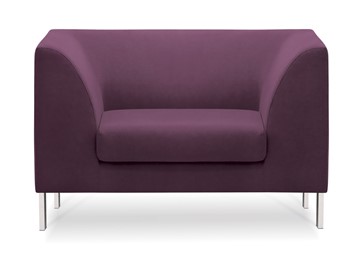 Офисное кресло Сиеста, ткань Сахара / фиолетовая С33 в Тюмени