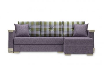 Угловой диван Serena 210 (Uno roze grey + kenturi sage) в Тюмени