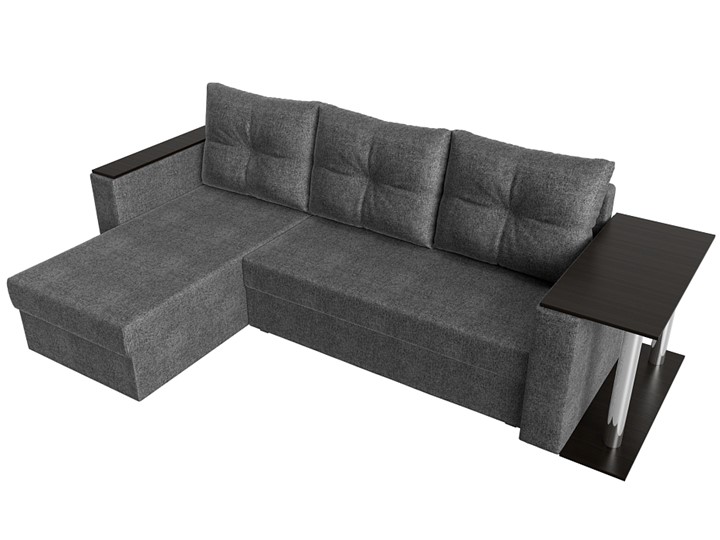 Угловой диван Атланта Лайт, Серый (рогожка) в Заводоуковске - изображение 3