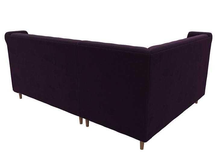 Угловой диван Бронкс, Фиолетовый (Велюр) в Заводоуковске - изображение 5