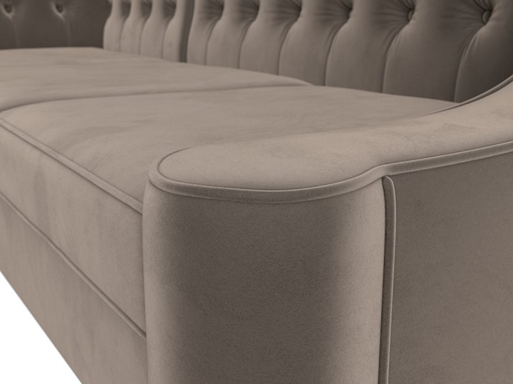 Угловой диван Бронкс, Коричневый (Велюр) в Тюмени - изображение 3