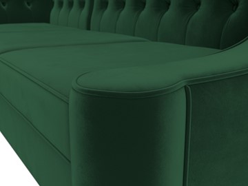 Угловой диван Бронкс, Зеленый (Велюр) в Тюмени - предосмотр 3