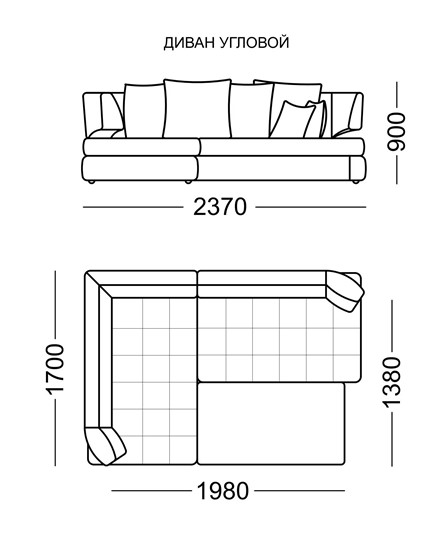 Угловой диван Бруно Элита 50 Б в Тюмени - изображение 6