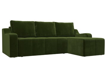 Угловой диван Элида, Зеленый (микровельвет) в Тюмени