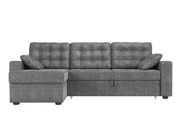 Угловой диван с оттоманкой Камелот, Серый (рогожка) в Тюмени - предосмотр 1