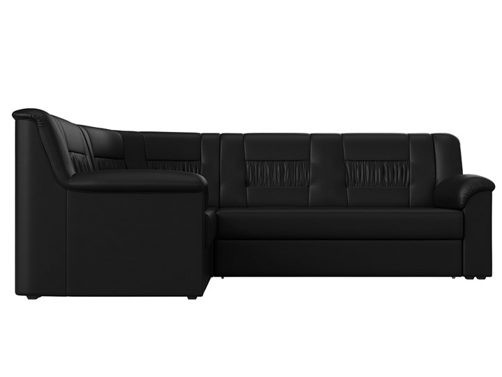 Угловой диван Карелия, Черный (Экокожа) в Заводоуковске - изображение 5
