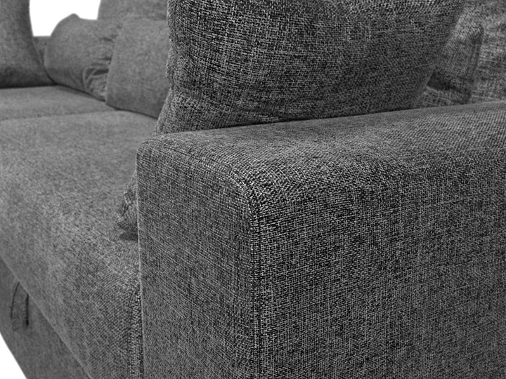 Угловой раскладной диван Майами, Серый (рогожка) в Заводоуковске - изображение 3