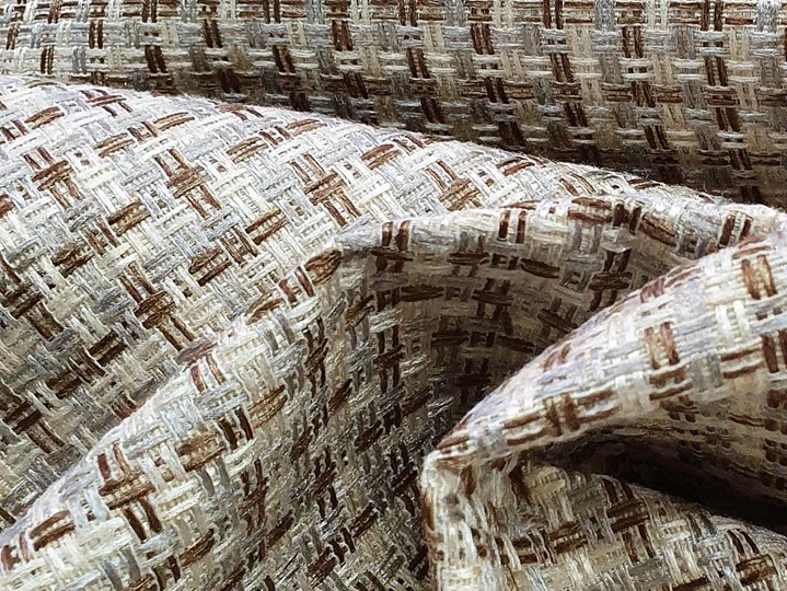 Диван угловой Меркурий, Корфу 02 (рогожка)/коричневый (экокожа) в Заводоуковске - изображение 9