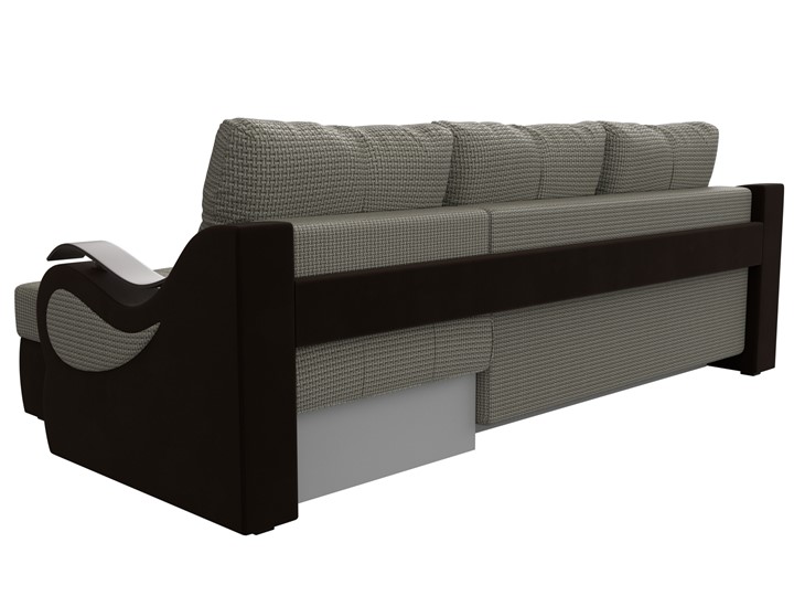 Угловой диван Меркурий, Корфу 02 (рогожка)/коричневый (вельвет) в Тюмени - изображение 7
