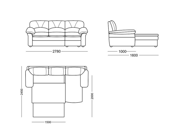 Угловой диван Моника люкс в Тюмени - изображение 6