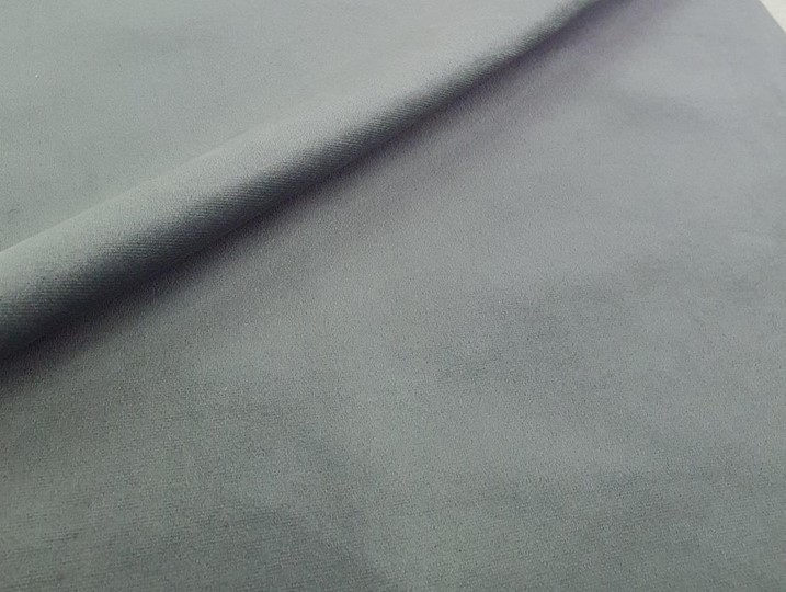 Угловой диван Николь, Серый/Черный/Черный (велюр/экокожа) в Заводоуковске - изображение 8