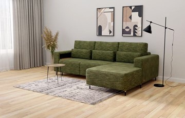 Угловой диван FLURE Home P-0-M ДУ (П1+Д2+Д5+П1) в Тюмени