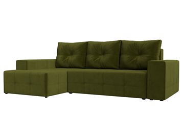 Угловой диван Перри, Зеленый (микровельвет) в Тюмени