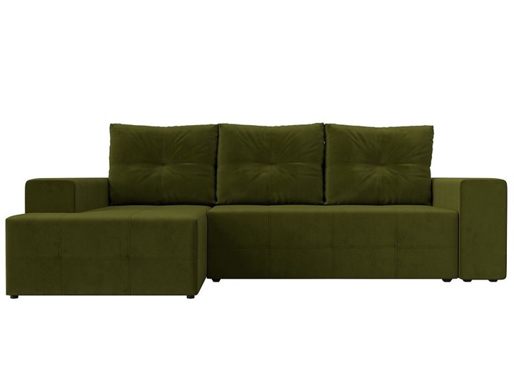 Угловой диван Перри, Зеленый (микровельвет) в Тюмени - изображение 4
