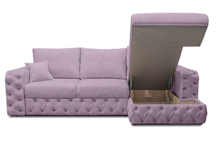 Угловой диван Райли NEW с подлокотником в оттоманке ППУ в Заводоуковске - изображение 3