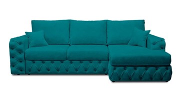 Угловой диван Райли NEW с подлоктником в оттоманке. Змейка+ППУ в Тюмени - предосмотр