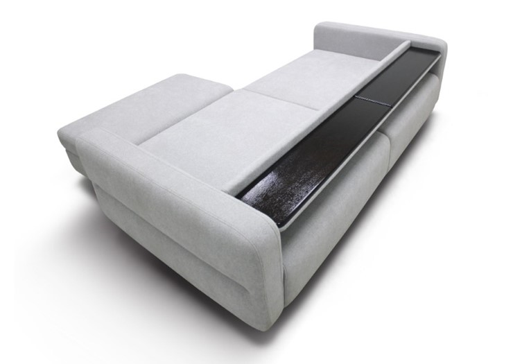 Модульный диван с пуфом Марко (м6,1+м3д+м3ящ+м6,1+м13) в Заводоуковске - изображение 5