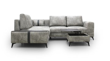 Угловой диван с узкой спинкой Даллас  м6,2+м3+м4+м9+м6+м15 отдельный +2 малые подушки+ящик в малой части в Тюмени - предосмотр