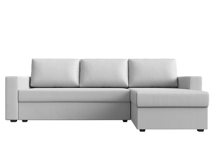 Угловой диван Траумберг Лайт, Белый (Экокожа) в Заводоуковске - изображение 5