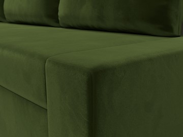Угловой раскладной диван Версаль, Зеленый/Бежевый (микровельвет) в Тюмени - предосмотр 3