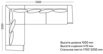 Угловой диван Виктория в Заводоуковске - предосмотр 2