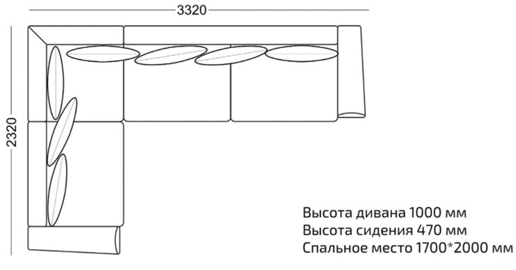 Угловой диван Виктория в Заводоуковске - изображение 2