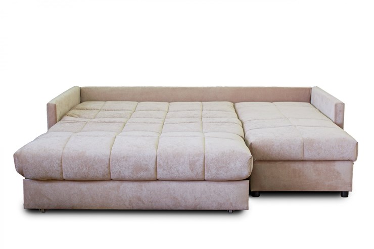 Угловой диван Аккордеон 043, 1400 с оттоманкой 700, ППУ в Заводоуковске - изображение 1