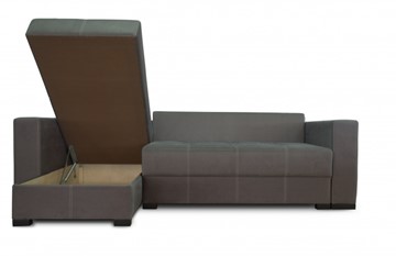 Угловой диван Fashion soft 210 (Uno grey + Brix latte) в Тюмени - предосмотр 2