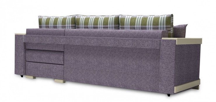 Угловой диван Serena 210 (Uno roze grey + kenturi sage) в Тюмени - изображение 1