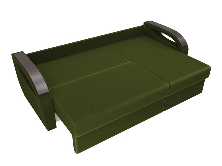 Угловой диван Форсайт, зеленый (микровельвет) в Заводоуковске - изображение 2