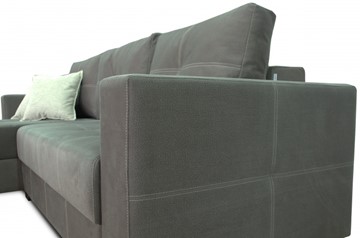 Угловой диван Fashion soft 210 (Uno grey + Brix latte) в Заводоуковске - предосмотр 5