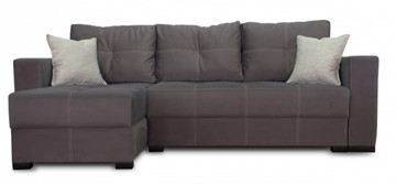 Угловой диван Fashion soft 210 (Uno grey + Brix latte) в Тюмени
