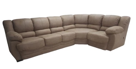 Большой угловой диван Амелия (седафлекс механизм) 315*210 см в Тюмени - изображение