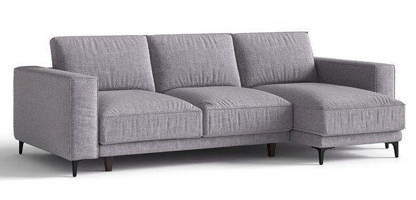 Угловой диван с оттоманкой Ромео в Заводоуковске - изображение