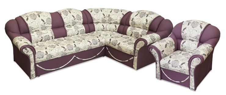 Угловой диван Соня-12 с креслом в Заводоуковске - изображение 2