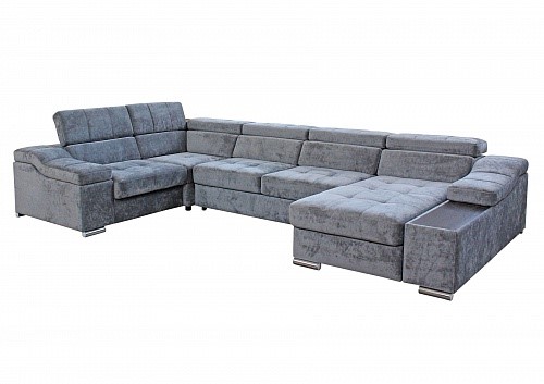 Угловой диван N-0-M П (П1+ПС+УС+Д2+Д5+П2) в Тюмени - изображение