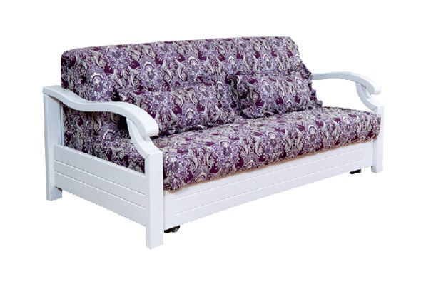 Прямой диван Глория, 1200 ППУ, цвет белый в Заводоуковске - изображение