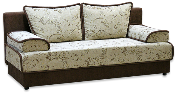 Прямой диван Лора Юность 12 БД в Заводоуковске - изображение