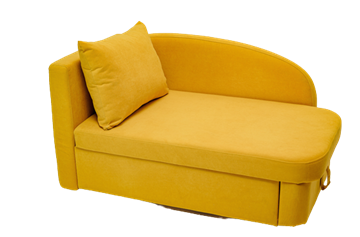 Диван-кровать левая Тедди желтый в Тобольске