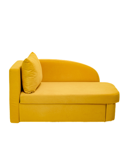 Диван-кровать левая Тедди желтый в Заводоуковске - изображение 4