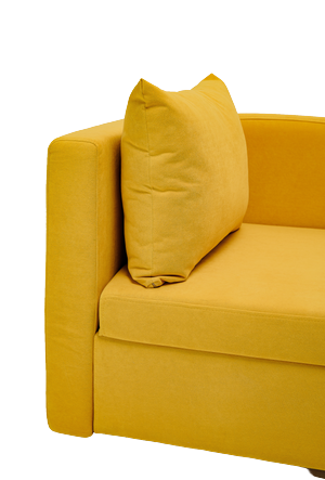 Диван-кровать левая Тедди желтый в Заводоуковске - изображение 5