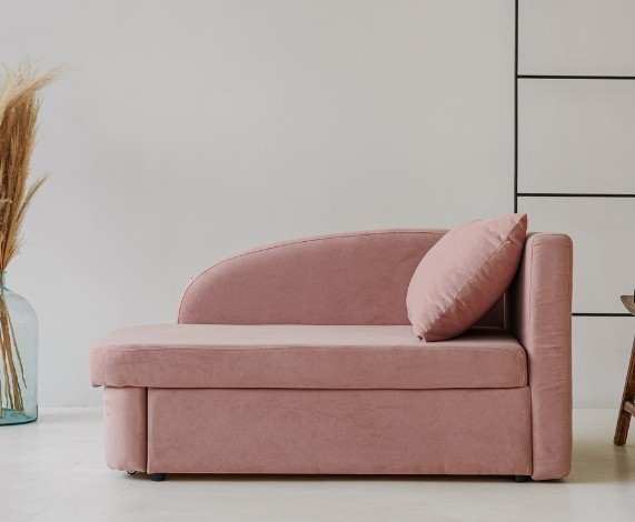 Диван-кровать правая Тедди розовый в Заводоуковске - изображение 11