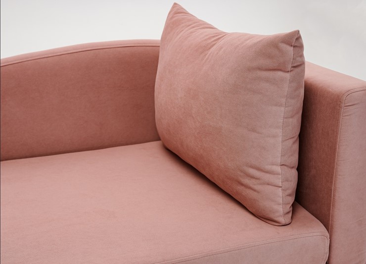 Диван-кровать правая Тедди розовый в Тюмени - изображение 5