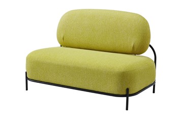 Прямой диван 2-х местный SOFA-06-02 желтый A652-21 в Заводоуковске - предосмотр 1