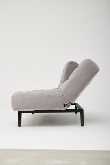 Прямой диван Абри, опора металл. велюр серый в Ишиме - изображение 22