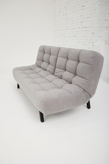 Прямой диван Абри, опора металл. велюр серый в Ишиме - изображение 23