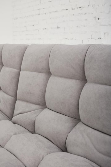 Прямой диван Абри, опора металл. велюр серый в Заводоуковске - изображение 24