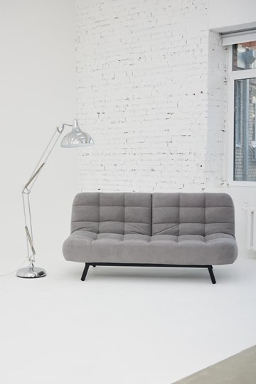Прямой диван Абри, опора металл. велюр серый в Заводоуковске - изображение 15